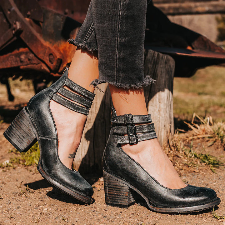 Madelief | Sleek Zip-Up Ankle Boots with Cushioned Insole for Women