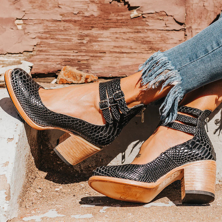 Madelief | Sleek Zip-Up Ankle Boots with Cushioned Insole for Women