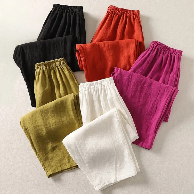 Priyanka | Women's Relaxed-Fit Trousers – Summer Weekend Wear