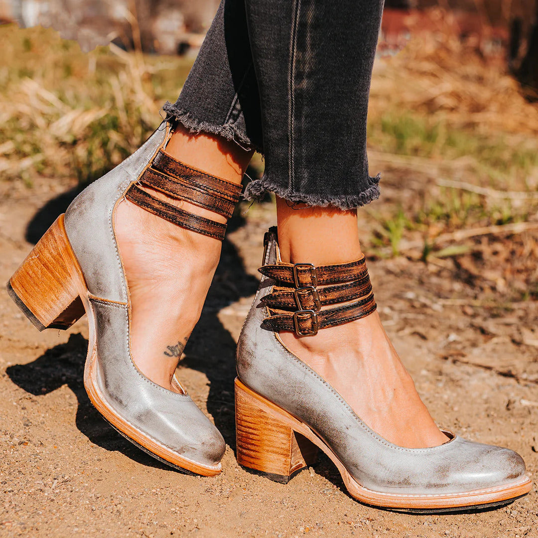Madelief | Sleek Zip-Up Ankle Boots with Cushioned Insole for Women