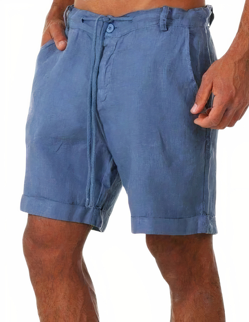 Leon | Men's Drawstring Bermuda Shorts with Pockets