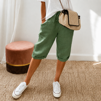 Rue | Women's Cropped Trousers - Relaxed-Fit