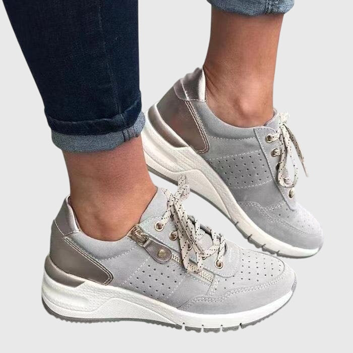 Editha | Chunky Sole Slip-On Sneakers with Cushioned Comfort for Women