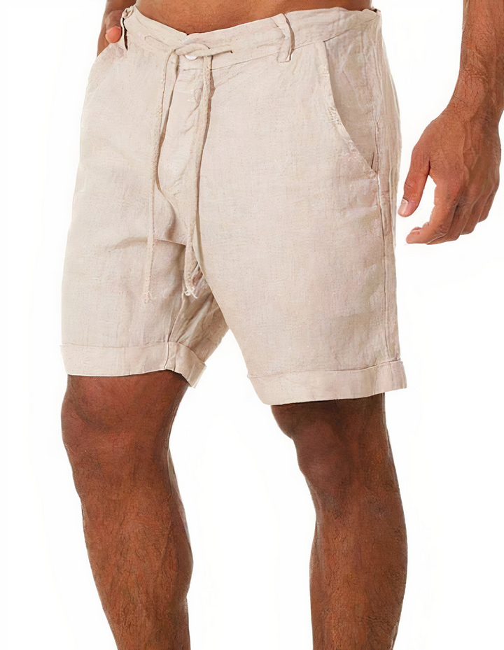 Leon | Men's Drawstring Bermuda Shorts with Pockets