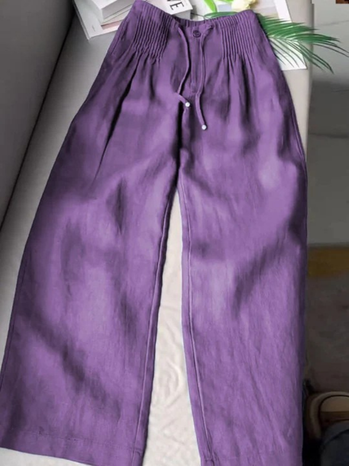 Wren | Women's Wide Leg Pants Relaxed-Fit Breathable Trousers