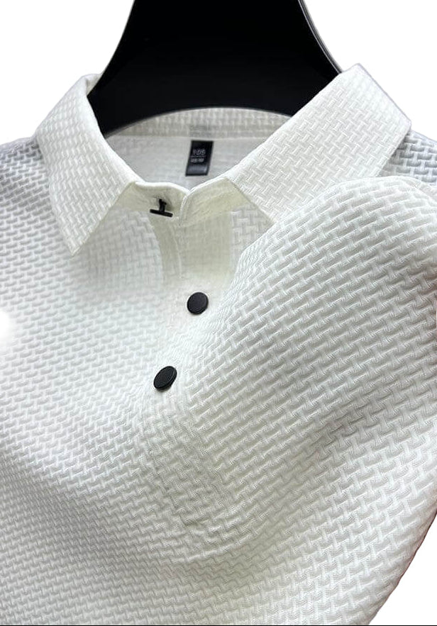 Theo | Men's Polo Shirt Mesh Panel Short Sleeve – Summer Outings