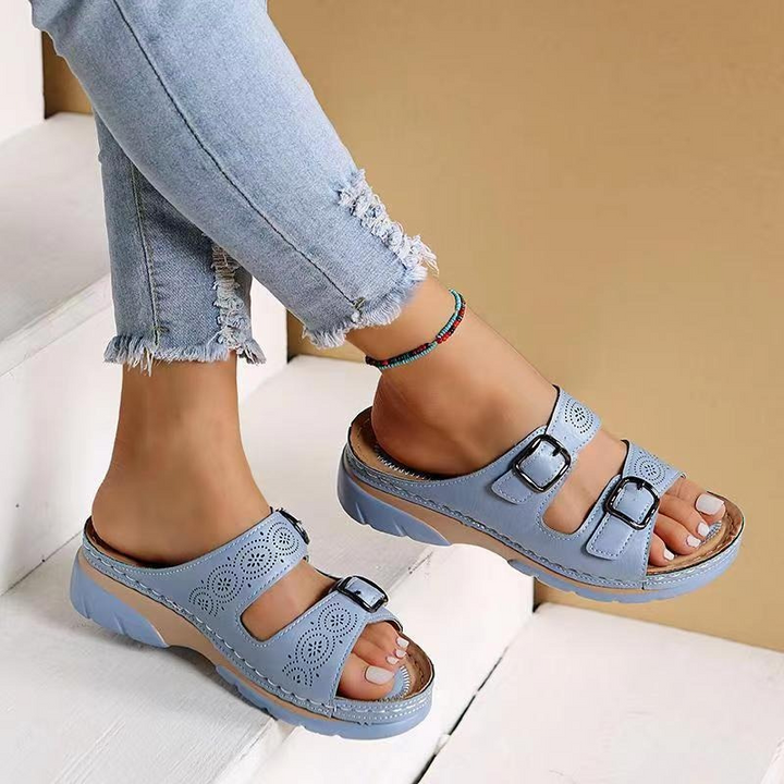 Gabriella | Women's Ankle Strap Wedge Sandals