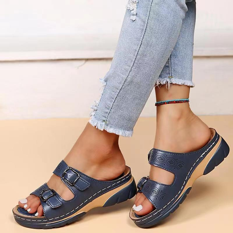 Gabriella | Women's Ankle Strap Wedge Sandals