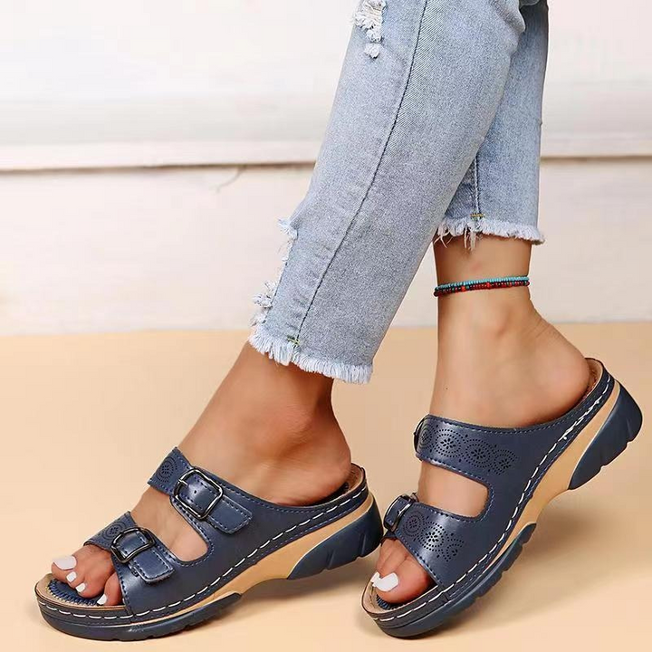Gabriella | Women's Ankle Strap Wedge Sandals