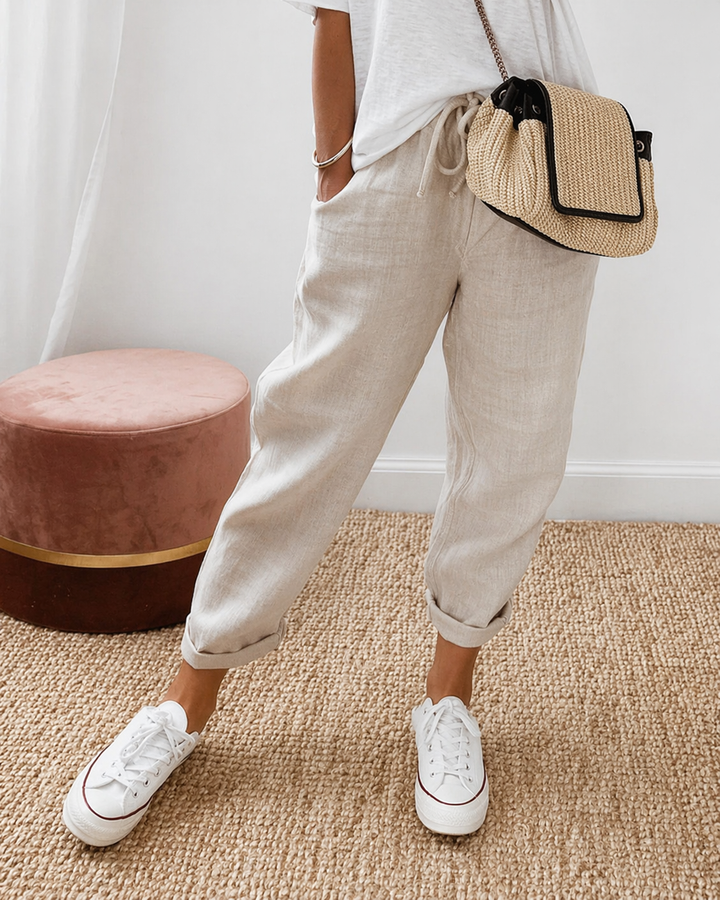 Harper | Women's Relaxed-Fit Trousers Lightweight Casual Pants