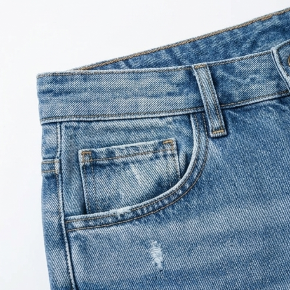 Talia | Women's Cropped Straight Leg Jeans - Casual Outings