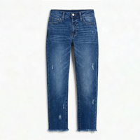 Talia | Women's Cropped Straight Leg Jeans
