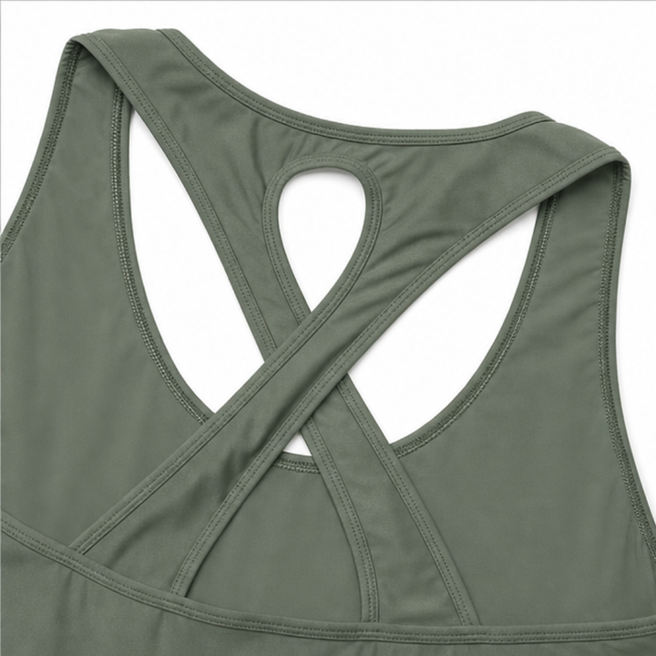 Alexa | Crisscross Bikini, Tank and Shorts Swim Set