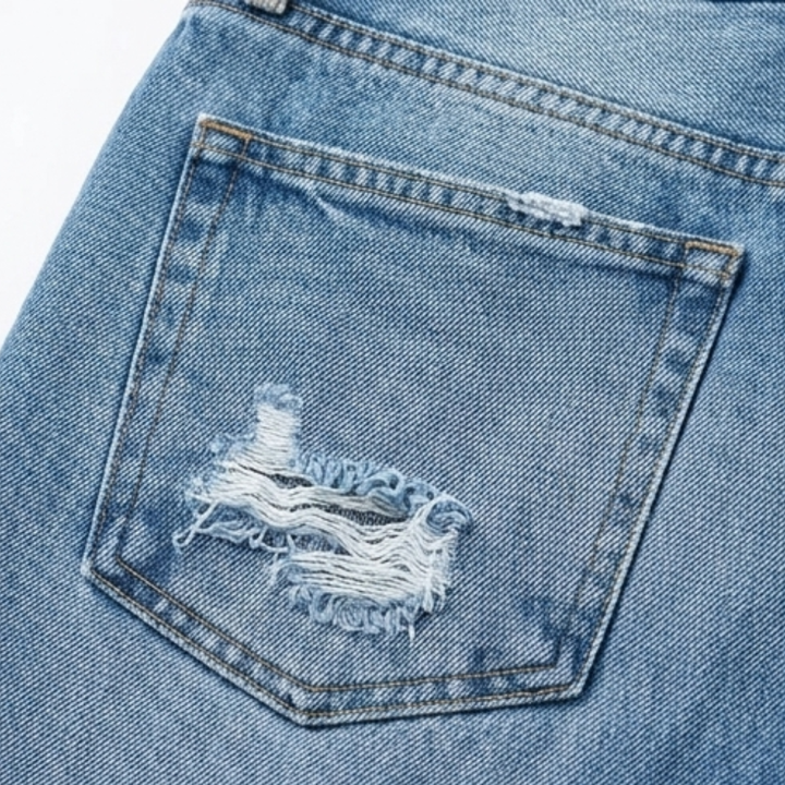 Talia | Women's Cropped Straight Leg Jeans - Casual Outings