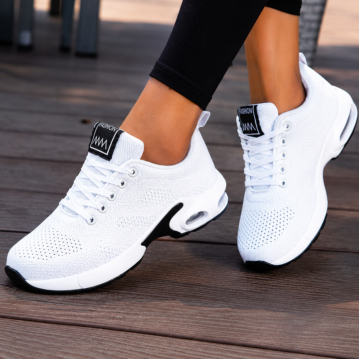 Nadia | Cushioned Slip-On Walking Sneakers with Ankle Support for Women