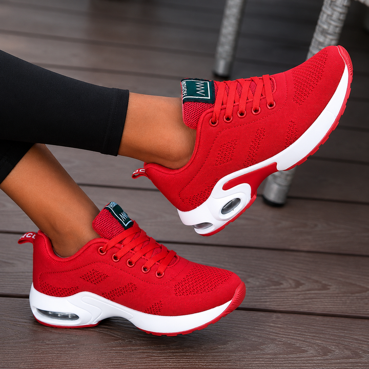 Nadia | Cushioned Slip-On Walking Sneakers with Ankle Support for Women