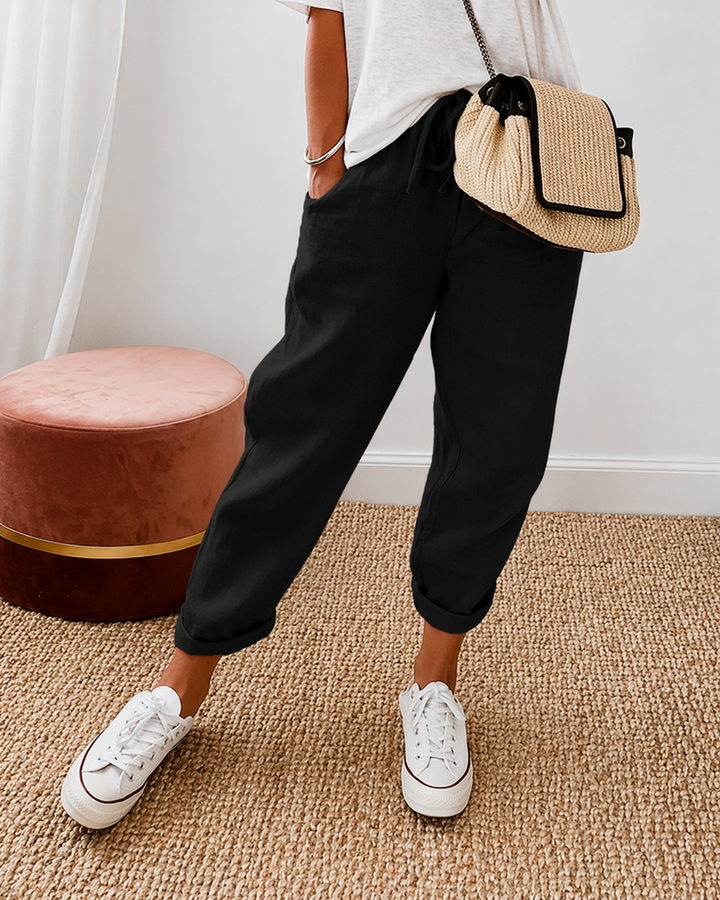 Harper | Women's Relaxed-Fit Trousers Lightweight Casual Pants