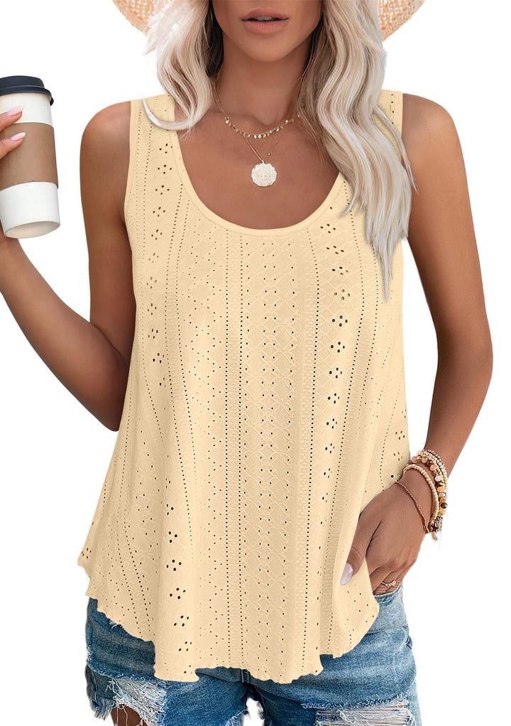 Lore | Women's Embroidered Tank Top – Summer Casual Outings