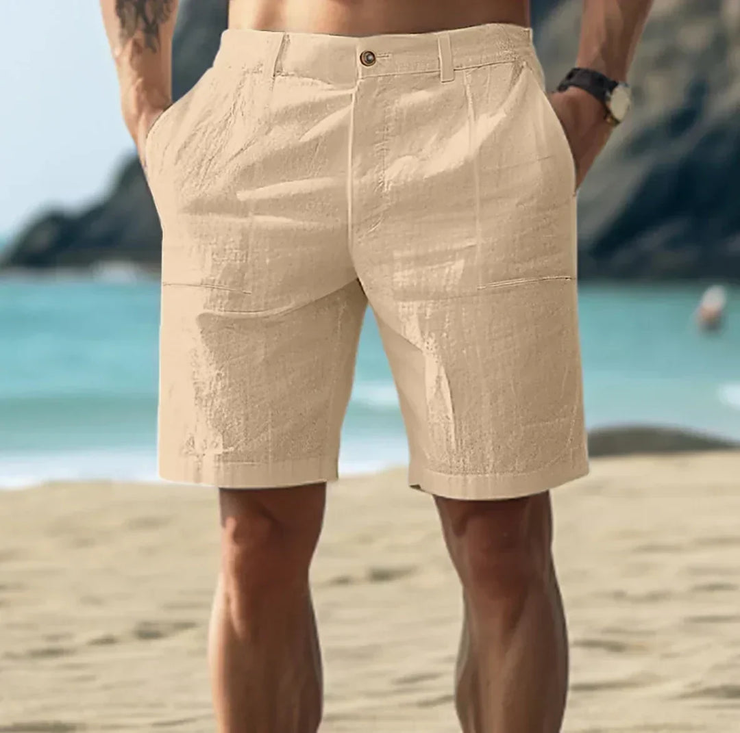 Jonas | Men's Drawstring Bermuda Shorts with Side Pockets