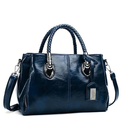 Elegant Leather Dufflebag