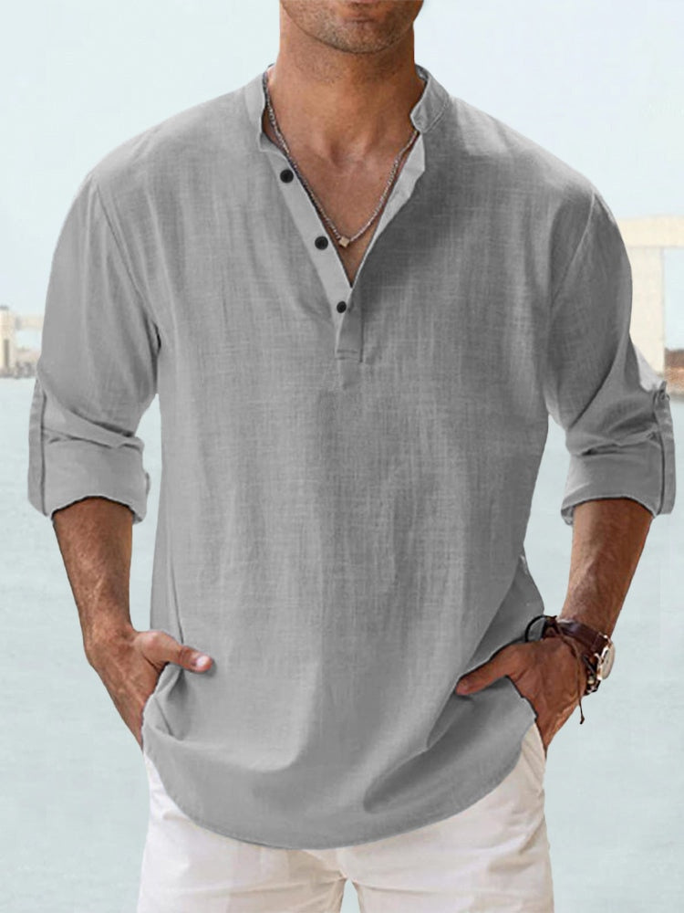 Arthur | Men's Breathable Button-Front Shirt – Casual Outings