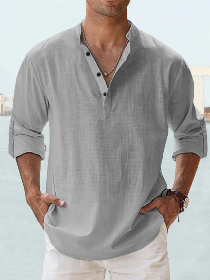 Arthur | Men's Breathable Button-Front Shirt – Casual Outings