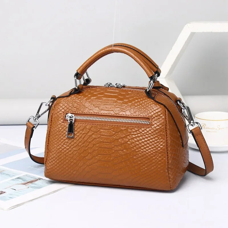 Compact Leather Bag