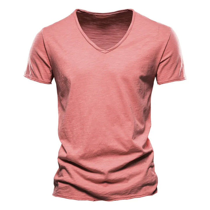 Damian | Short Sleeve Button-Front Summer Shirt for Men