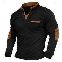 Cole | V-Neck Sweatshirt with Ribbed Trim for Men