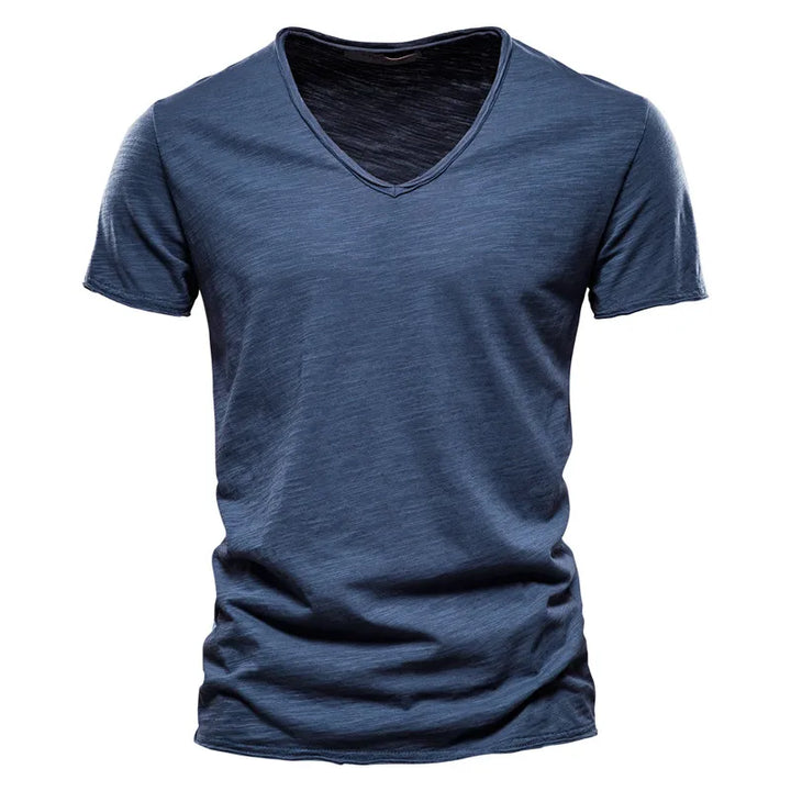 Damian | Short Sleeve Button-Front Summer Shirt for Men