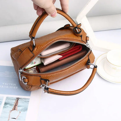 Compact Leather Bag