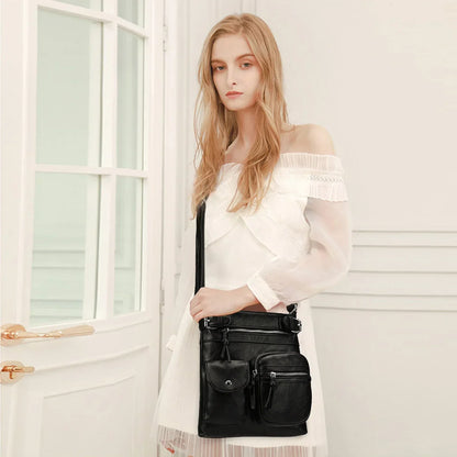 Soft Leather Shoulder Bag