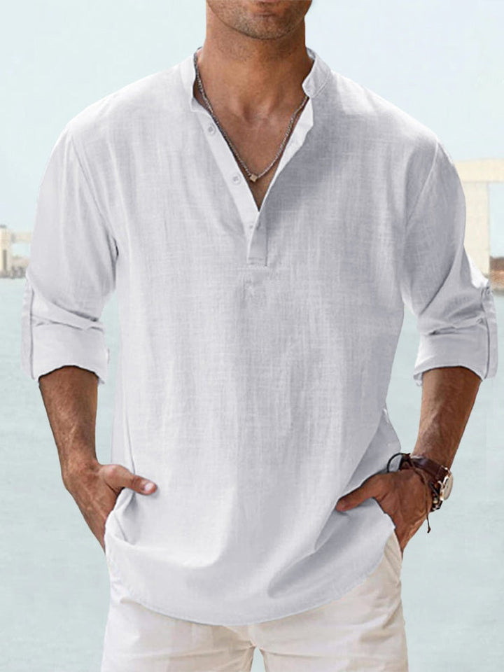 Arthur | Men's Breathable Button-Front Shirt – Casual Outings