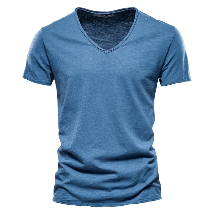 Damian | Short Sleeve Button-Front Summer Shirt for Men