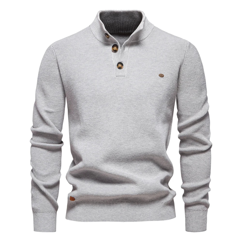 Finn | Ribbed Crew Neck Sweater for Men