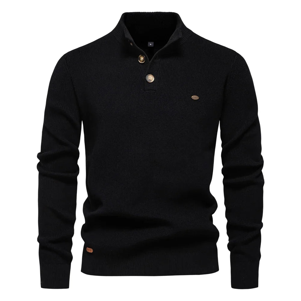 Finn | Ribbed Crew Neck Sweater for Men