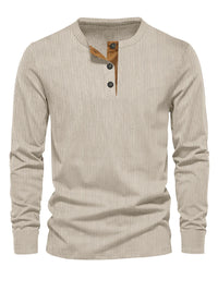 Florian | Striped Slim-Fit Long Sleeve Shirt for Men