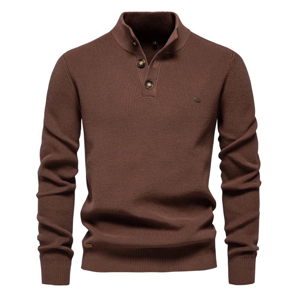 Finn | Ribbed Crew Neck Sweater for Men