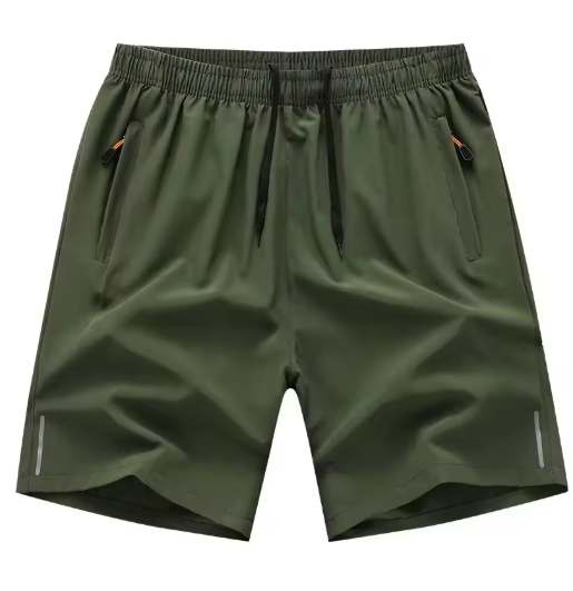 Jesse | Men's Drawstring Bermuda Shorts with Zip Pockets