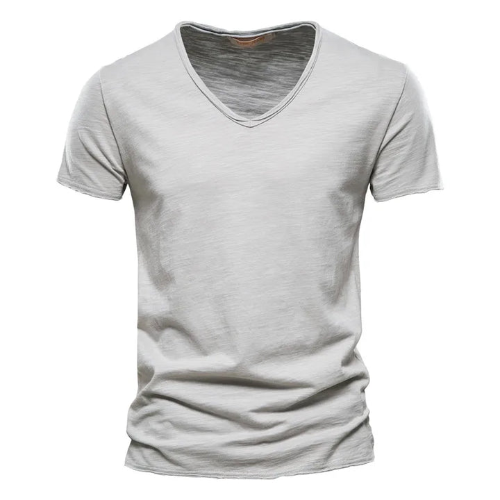 Damian | Short Sleeve Button-Front Summer Shirt for Men