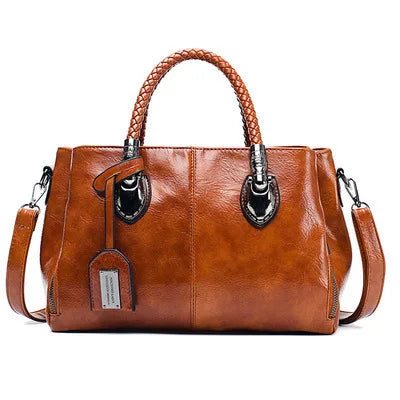 Elegant Leather Dufflebag