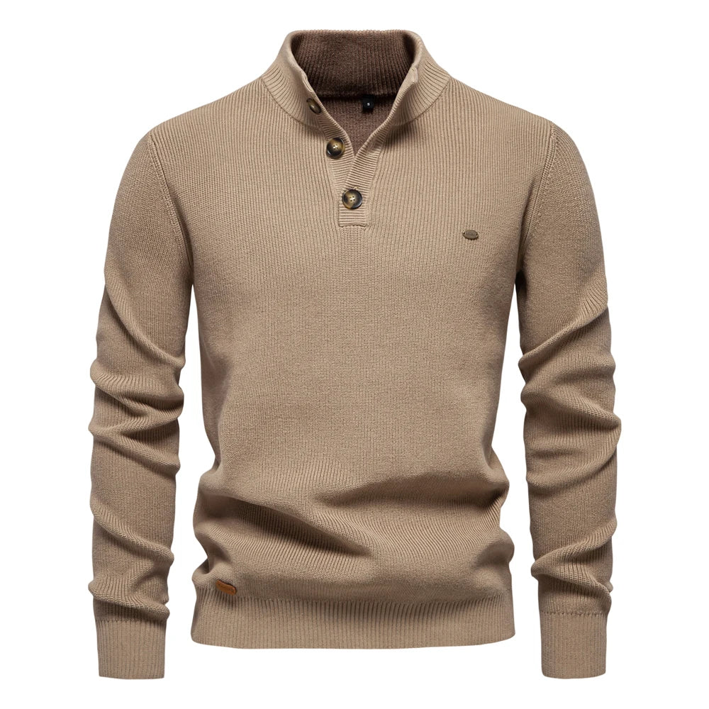 Finn | Ribbed Crew Neck Sweater for Men