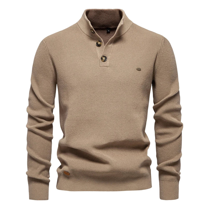 Finn | Ribbed Crew Neck Sweater for Men