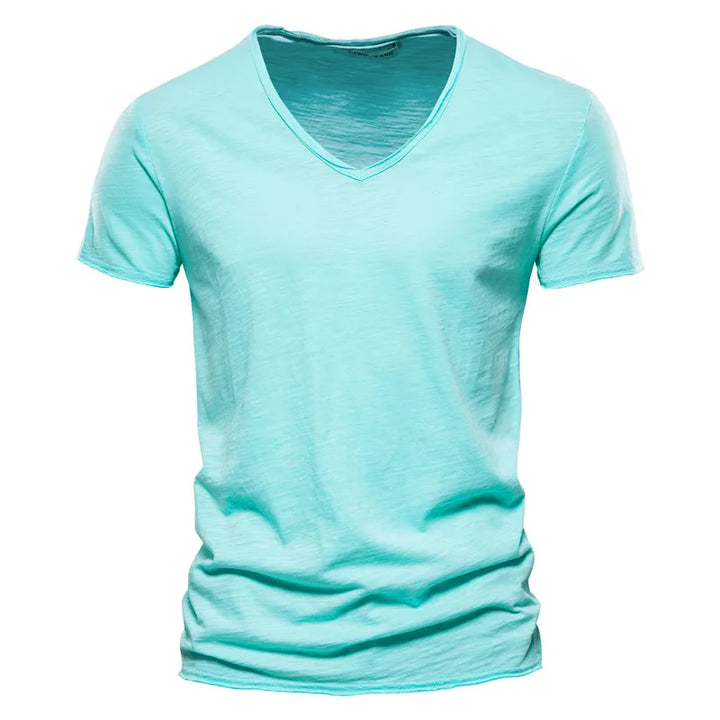Damian | Short Sleeve Button-Front Summer Shirt for Men