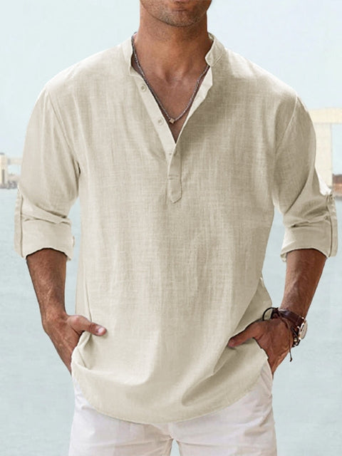 Arthur | Men's Breathable Button-Front Shirt – Casual Outings