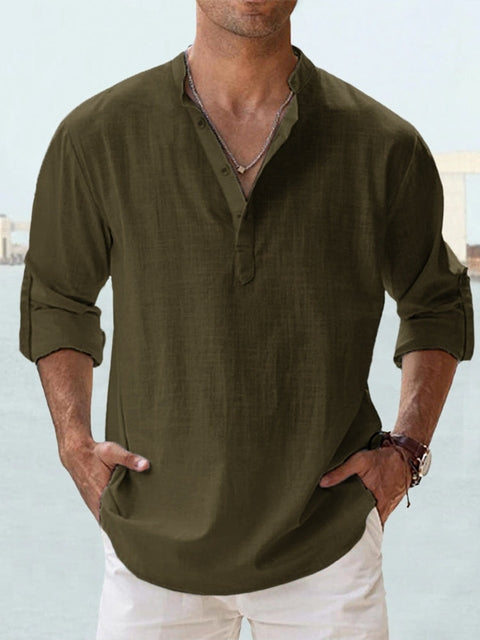 Arthur | Men's Breathable Button-Front Shirt – Casual Outings