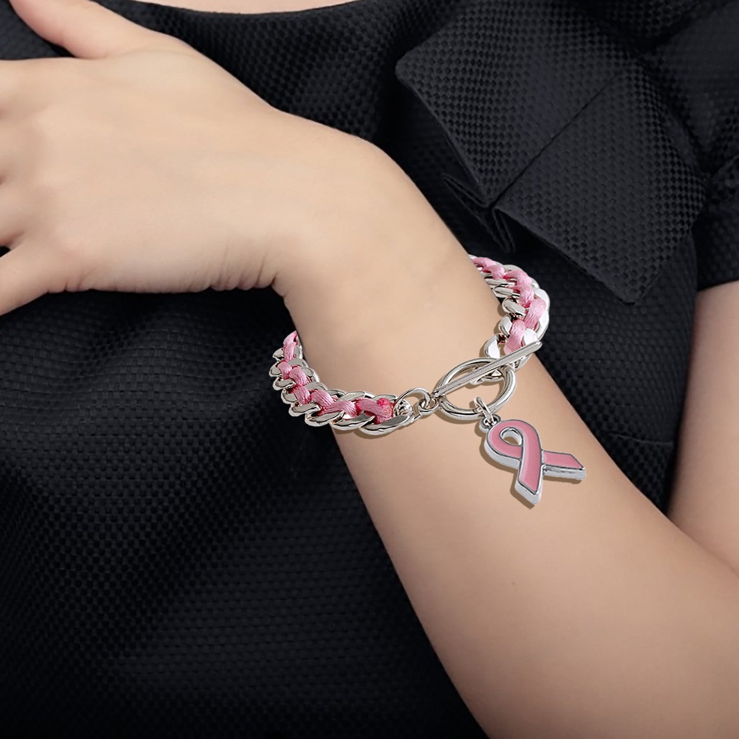 Pink Heart Bracelet | Together Against Breast Cancer