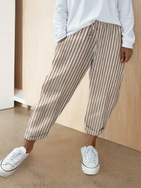 Hedda | Women's Relaxed-Fit Striped Trousers