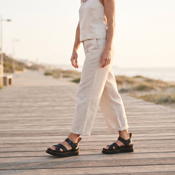 Franka | Women's Platform Sandal – Open-Toe Comfort Everyday
