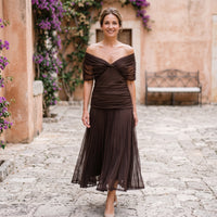 Odalys | Women's V-Neck Maxi Dress Floral Print – Wedding Guest